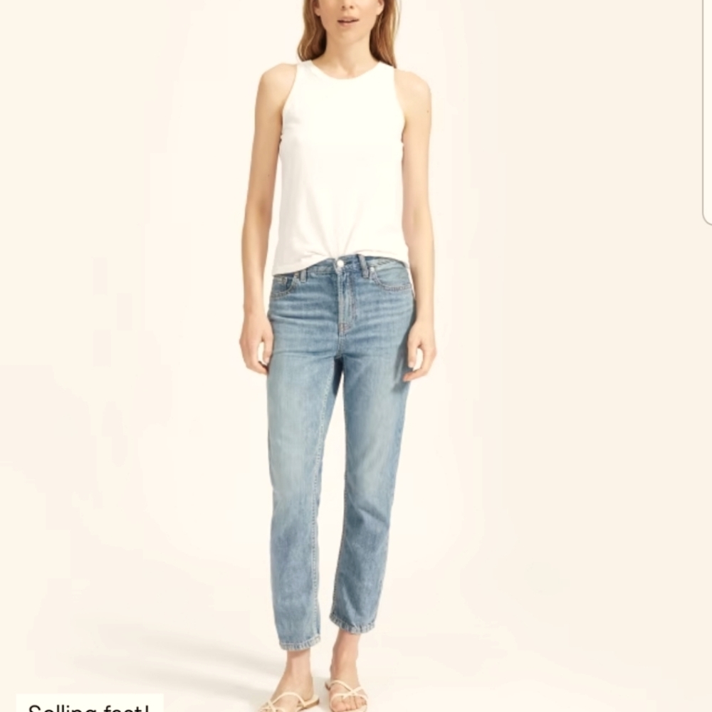 Everlane relaxed straight jean